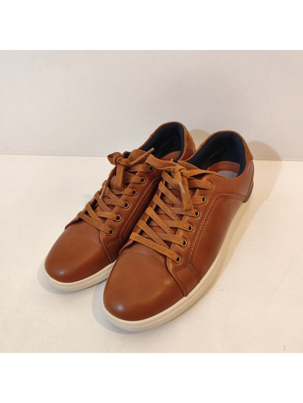 Bruno Marc Casual Dress Sneakers Men's Lace Up Shoes Brown Size 9